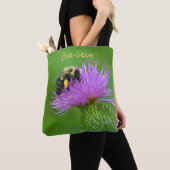 Tote Bag Be-lieve Bumblebee (De près)