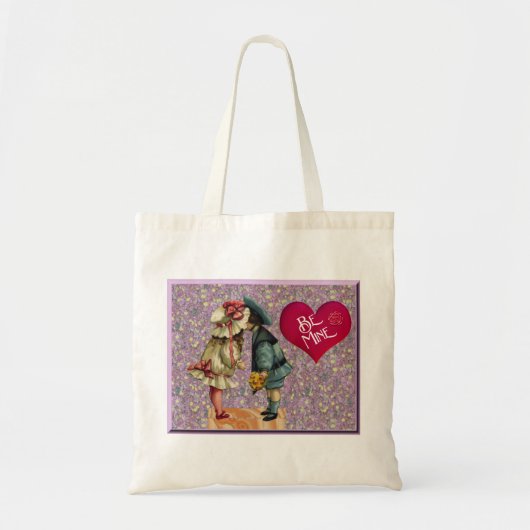 Tote Bag "Be Mine" Sweet Nostalgale Valentine (Devant)
