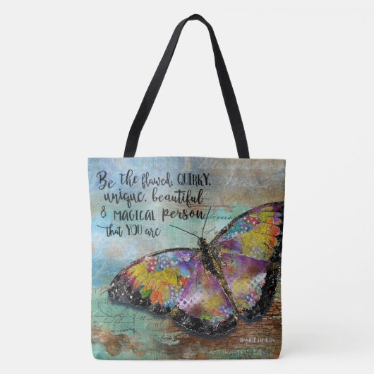 Tote Bag Be The Flawfly (Devant)