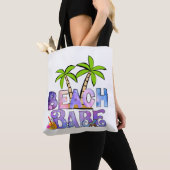 Tote Bag Beach Babe (De près)