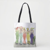 Tote Bag Beach Babes (Devant)