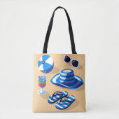 Tote Bag Beach Fourre-tout (Devant)
