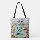 Tote Bag Beach glass (Dos)