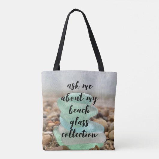 Tote Bag Beach glass (Dos)