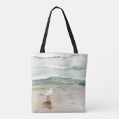 Tote Bag Beach Seagull Cove (Dos)