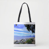 Tote Bag Beach Side Pathway on Tote (Devant)