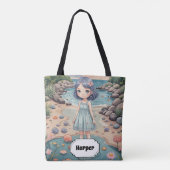 Tote Bag Beachcomber's Bliss Personnalisé (Dos)