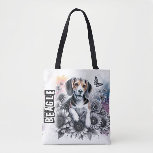 Tote Bag Beagle (Devant)