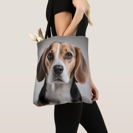 Tote Bag Beagle (De près)