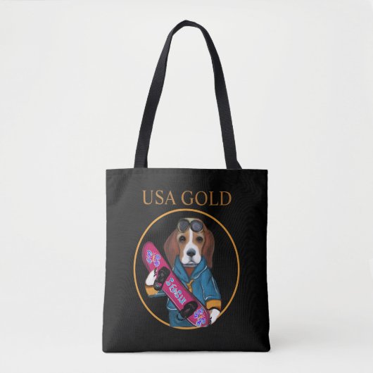 TOTE BAG BEAGLE (Devant)