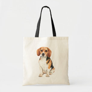 Tote Bag Beagle Maman Puppy Lover Dog Dessin-Cartoon Beagle