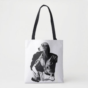 Tote Bag BEAGLE MAN Shoulder Fourre-tout