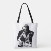 Tote Bag BEAGLE MAN Shoulder Fourre-tout (Dos)