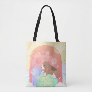 Tote Bag Beagle & Popsicles