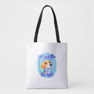 Tote Bag Beagle propriétaire chien chiot maman beagle chien