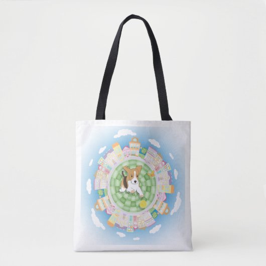 Tote Bag Beagles (Devant)