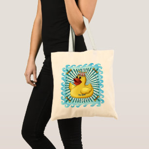 Tote Bag Béanie Casquette Canard en caoutchouc