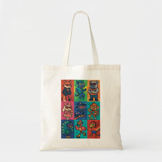 Tote Bag Beats et bêtes (Devant)