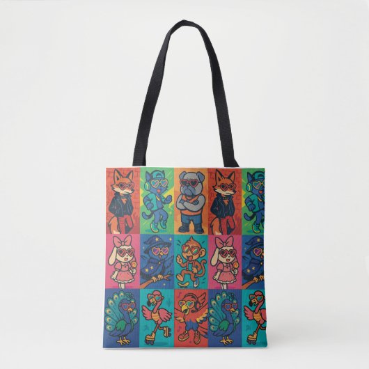 Tote Bag Beats et bêtes (Devant)