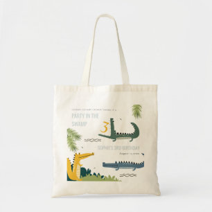 Tote Bag Beau Alligator Chompe N'importe quel Anniversaire 