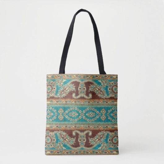 Tote Bag Beau, arabe, arabe, arabique, arabique, tissu arab (Devant)