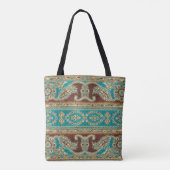 Tote Bag Beau, arabe, arabe, arabique, arabique, tissu arab (Dos)