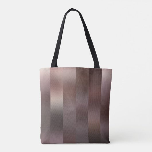 Tote Bag Beau arrière - plan vertical abstrait brun avec  (Dos)