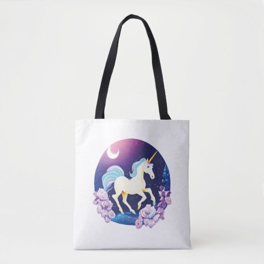 Tote Bag Beau autocollant lunaire chicorne (Devant)