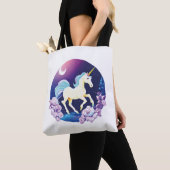 Tote Bag Beau autocollant lunaire chicorne (De près)