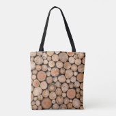 Tote Bag beau bois (Dos)