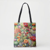 Tote Bag Beau Cactus Flower (Devant)