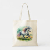 Tote Bag Beau Cheval Blanc Courir (Dos)