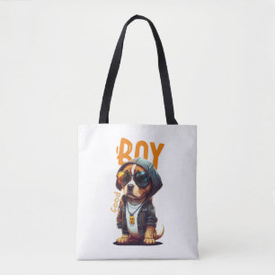 Tote Bag Beau Chien Chien Cute Chiot