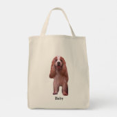 Tote Bag Beau chien Cocker Spaniel anglais (Dos)