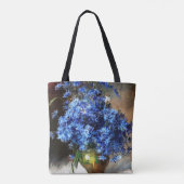 Tote Bag Beau Cornoufleurs Bleues (Dos)