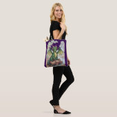 Tote Bag Beau dragon vert (Sur le modèle)