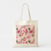 Tote Bag Beau Flamant rose rose (Dos)