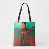 Tote Bag Beau Hmong Art (Devant)