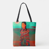 Tote Bag Beau Hmong Art (Dos)