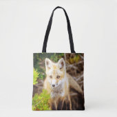 Tote Bag Beau kit de Fox de jeunes (Devant)