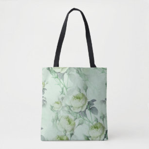 Tote Bag Beau motif floral vintage