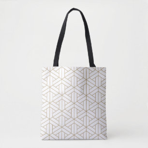 Tote Bag Beau motif sans Seamless shoji kumiko japonaise,
