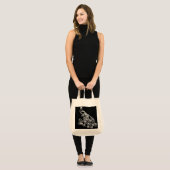 Tote Bag beau paon (Devant (modèle))