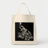 Tote Bag beau paon (Devant)
