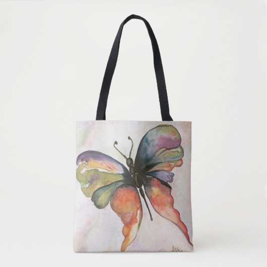 Tote Bag Beau Papillon Tout-Sur-Impression Épaule Fourre-to (Devant)