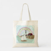Tote Bag Beau phare (Dos)