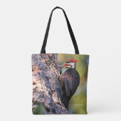 Tote Bag Beau pic pilé sur l'arbre (Dos)