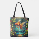 Tote Bag Beau poisson rouge Nowruz (Dos)