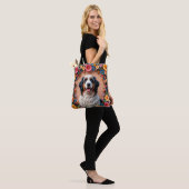 Tote Bag Beau portrait de chien (Sur le modèle)