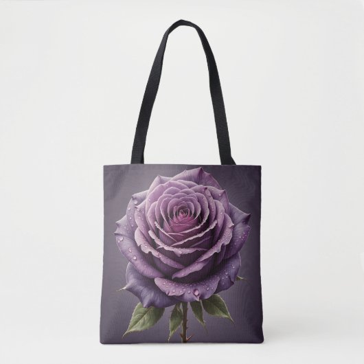 Tote Bag Beau rose violet (Devant)